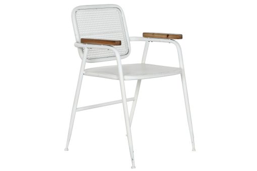 Cadeira Metal 51X56X78 Branco (2 Unidades) - Image 3