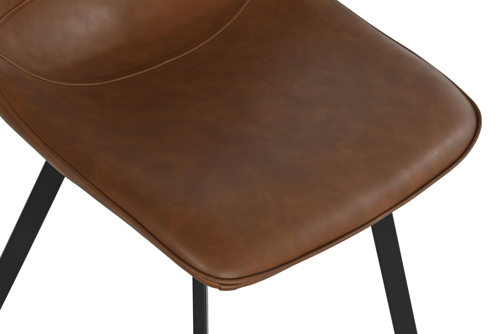 Cadeira Metal Pu 48X52X85 Castanho (4 Unidades) - Image 3