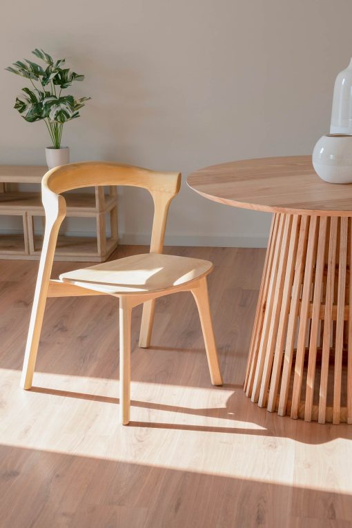 Cadeira Olmo 54X52X77 Natural (2 Unidades)
