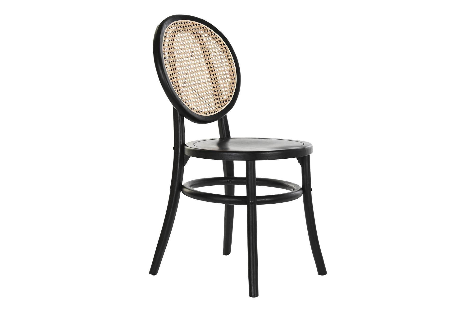 Cadeira Olmo Rattan 43X43X89 Grelha Preto (2 Unidades) - Image 2