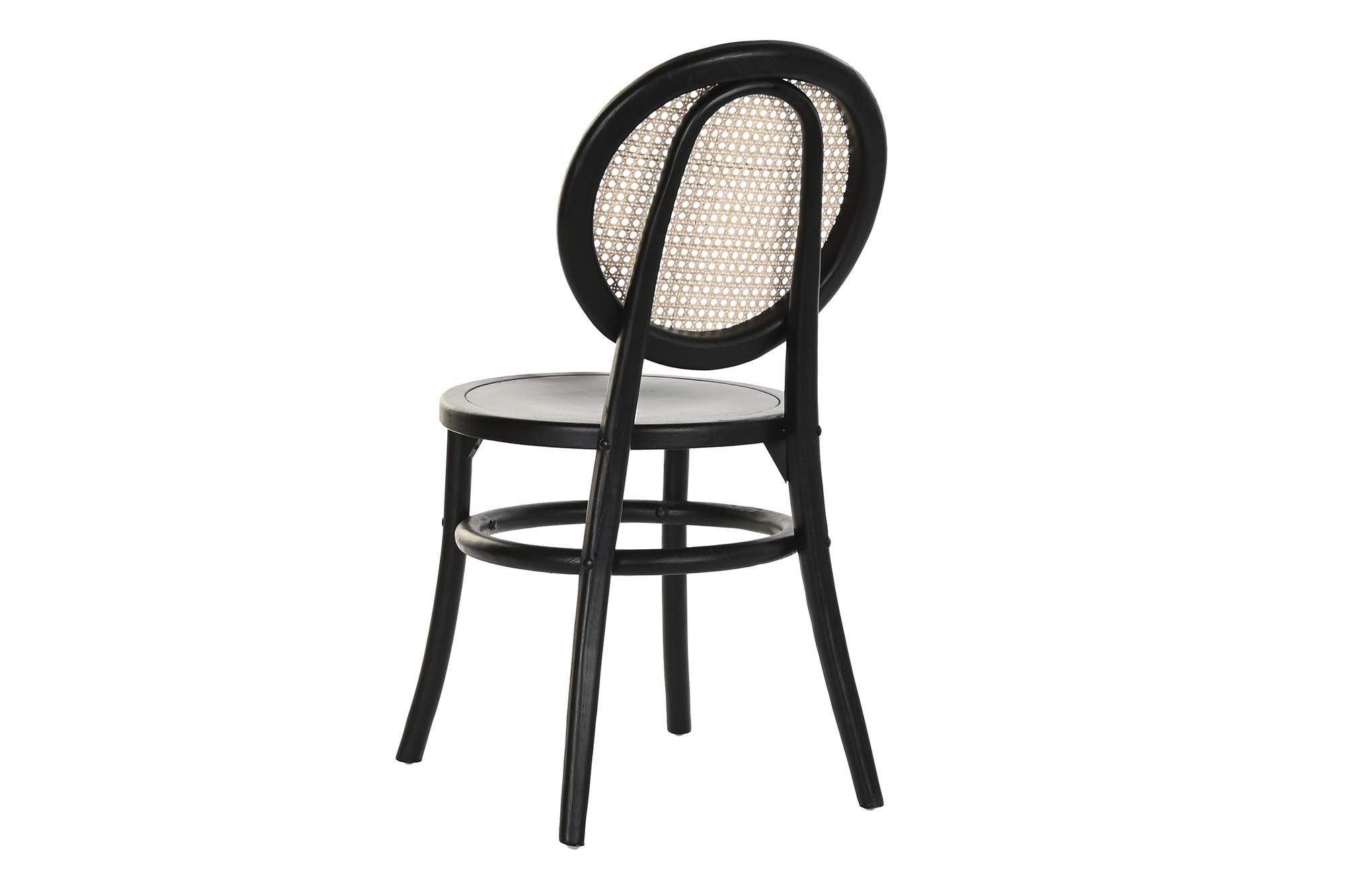 Cadeira Olmo Rattan 43X43X89 Grelha Preto (2 Unidades) - Image 6
