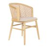 Cadeira Olmo Rattan 50X41X75 Grelha Natural (2 Unidades)