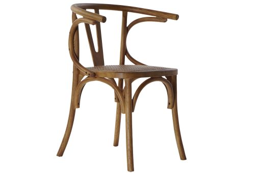 Cadeira Olmo Rattan 56X50X76 Castanho (2 Unidades) - Image 2