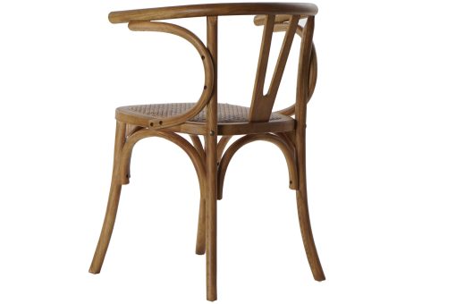Cadeira Olmo Rattan 56X50X76 Castanho (2 Unidades) - Image 6