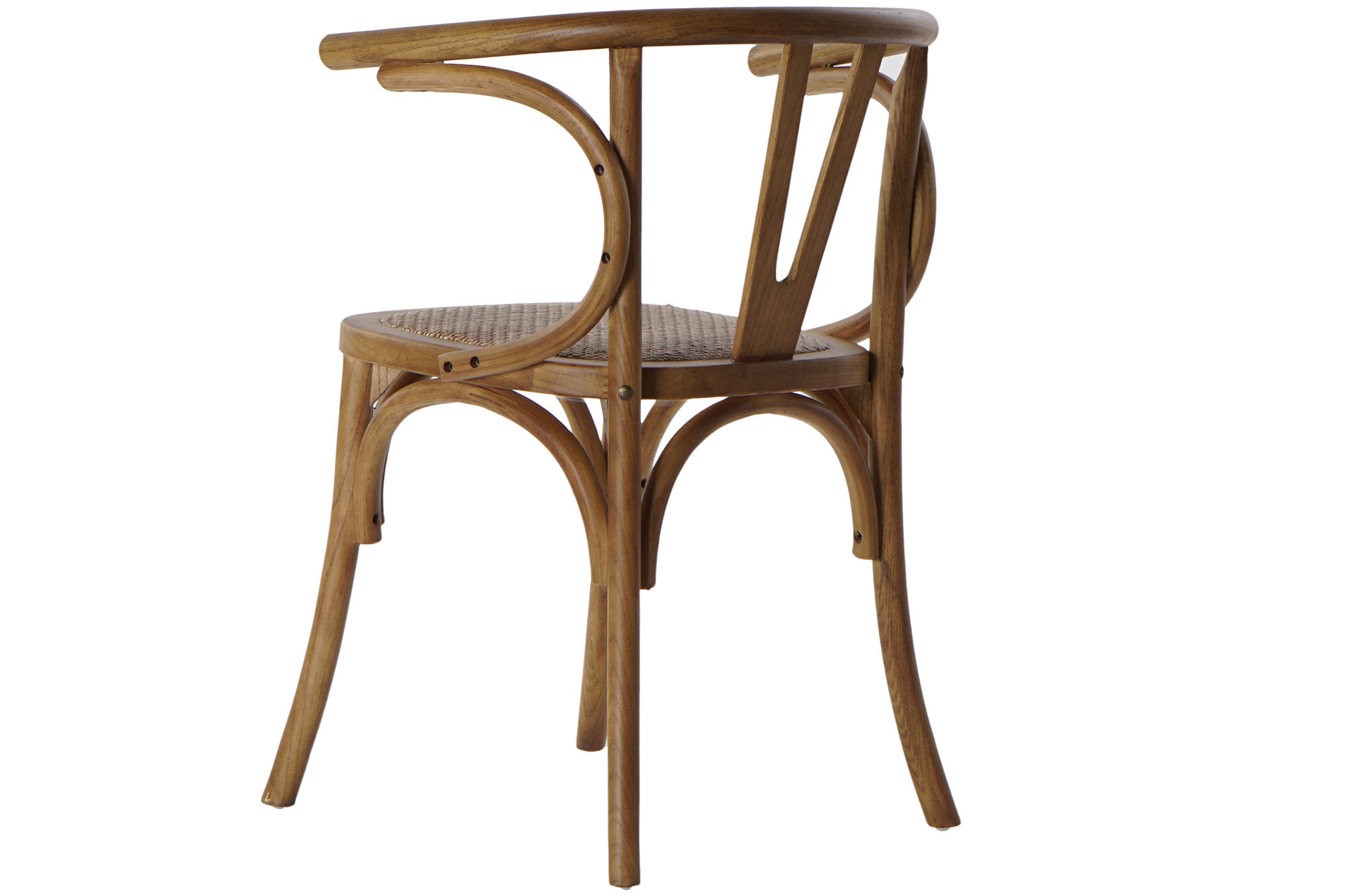 Cadeira Olmo Rattan 56X50X76 Castanho (2 Unidades) - Image 6