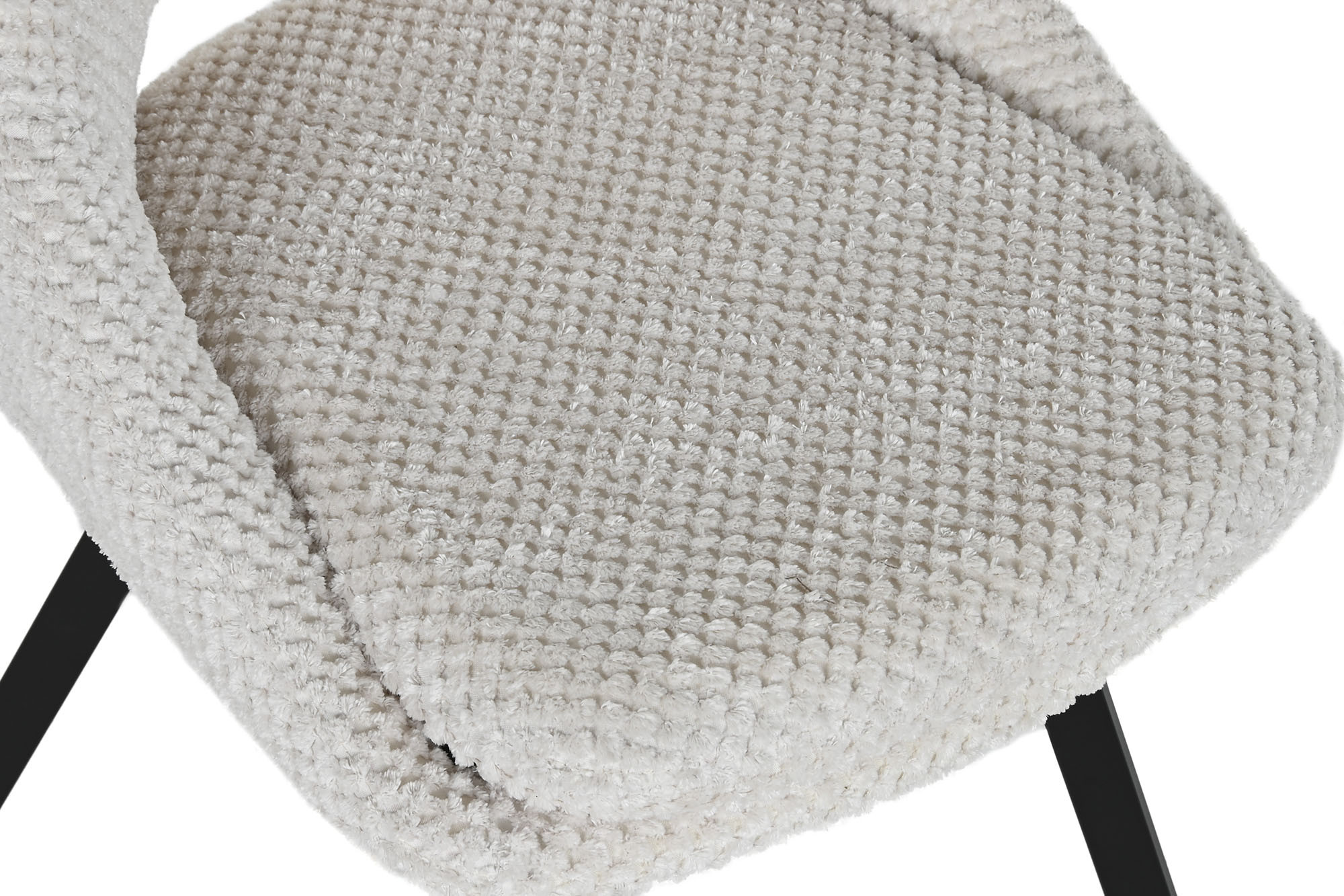 Cadeira Poliéster Metal 56,5X47,5X85 Branco (2 Unidades) - Image 5