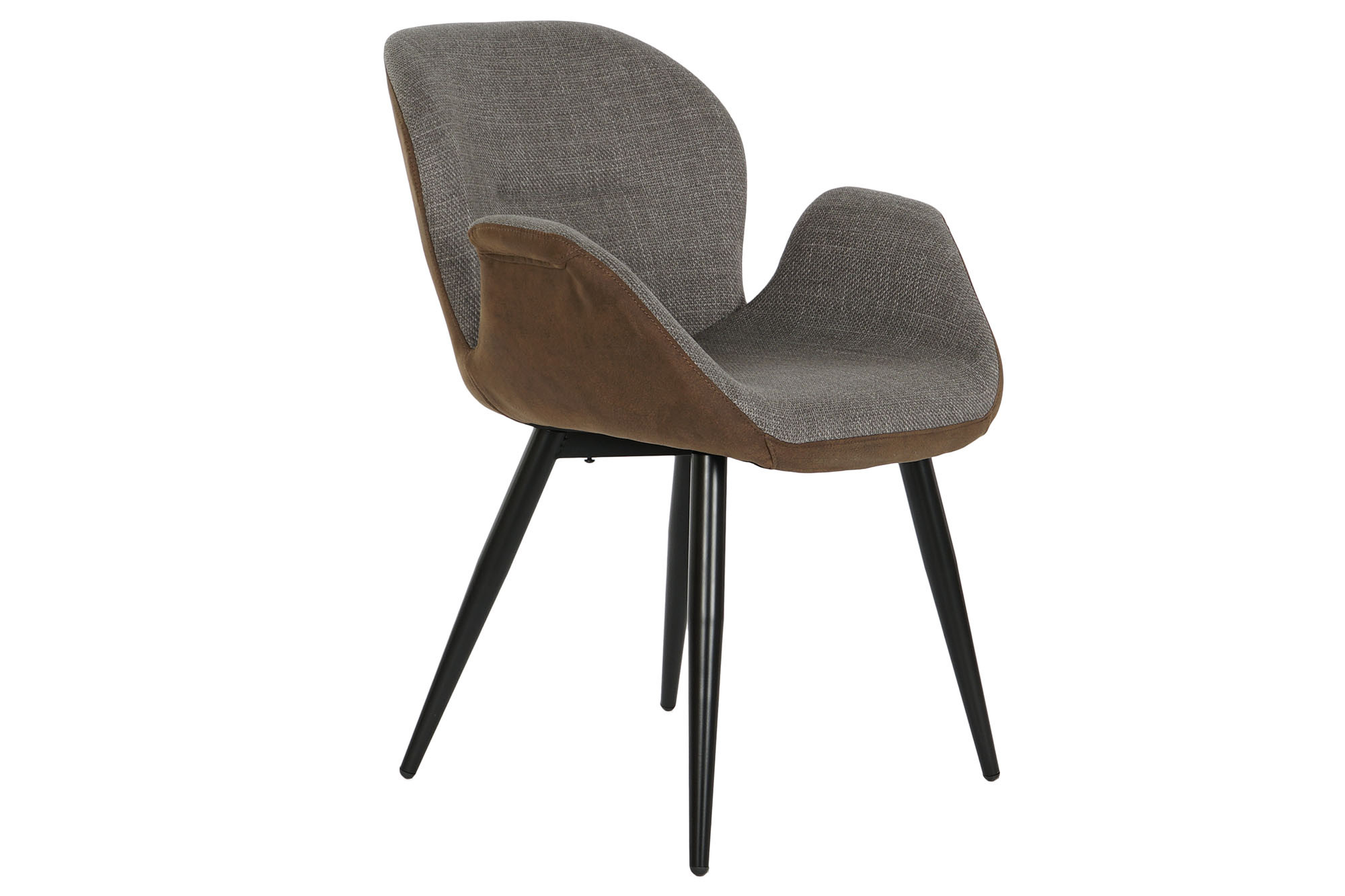 Cadeira Pu Metal 63X62X84 Castanho (2 Unidades)