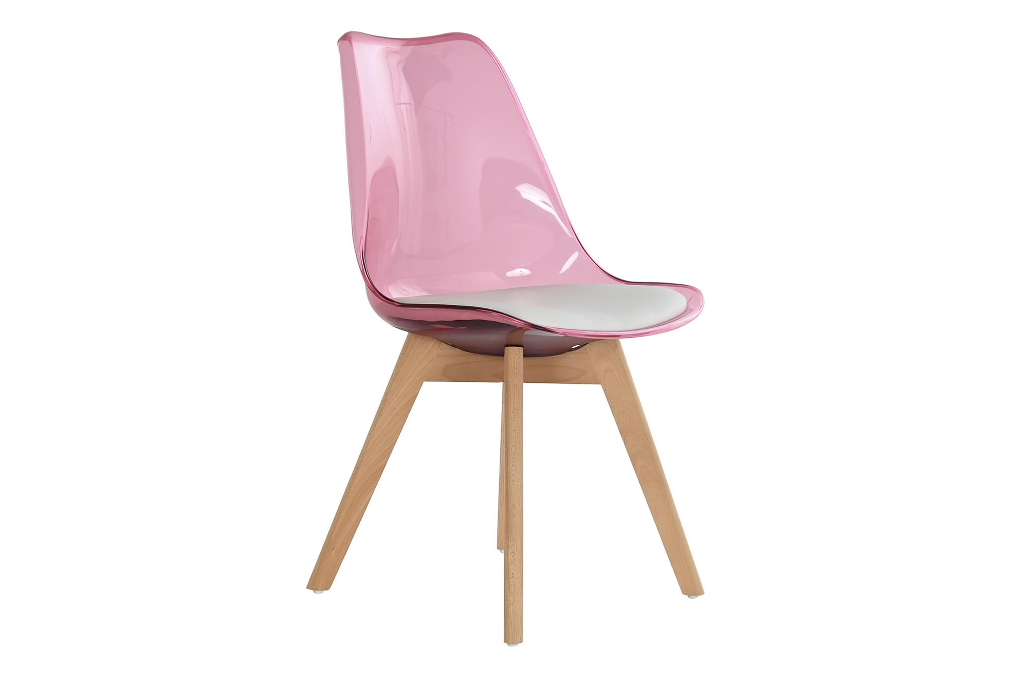 Cadeira Pvc Båtula 54X47X81 Rosa (4 Unidades)