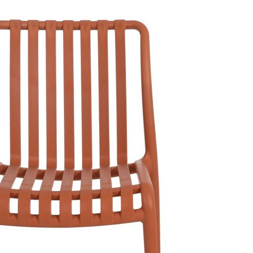 Cadeira Terracota Polipropileno Exterior 50 X 58 X 80 Cm (2 unidades) - Image 8