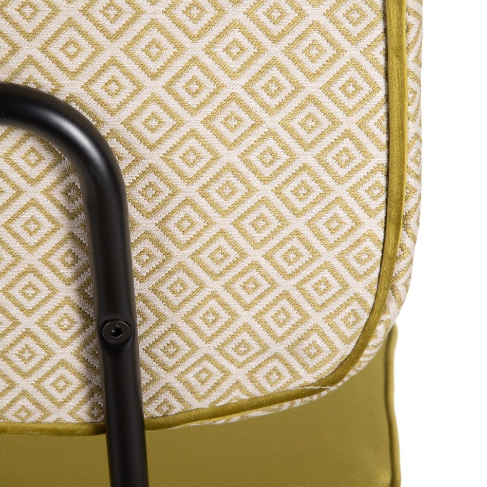 Cadeira Verde Tecido-Metal Room 46 X 55 X 81,50 Cm (4 unidades) - Image 5