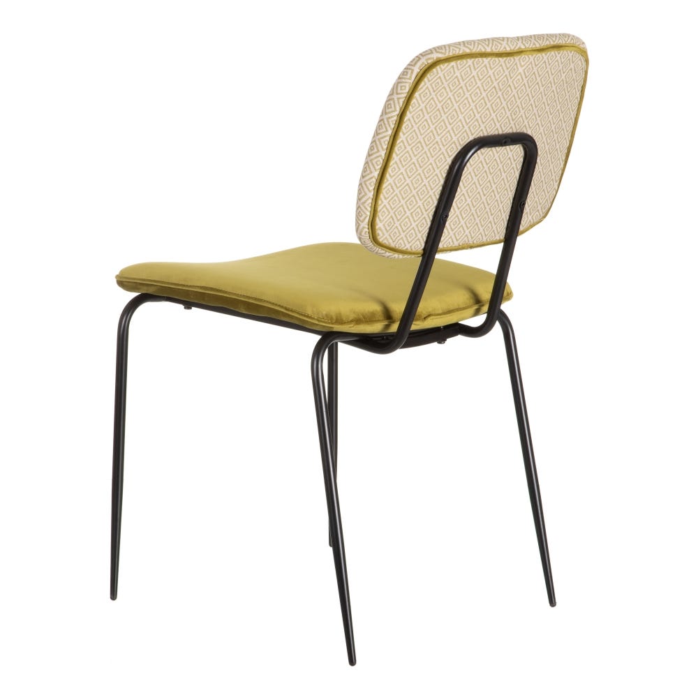 Cadeira Verde Tecido-Metal Room 46 X 55 X 81,50 Cm (4 unidades) - Image 4