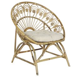 Cadeirão Rattan Algod O 84X70X90 Com Almofada