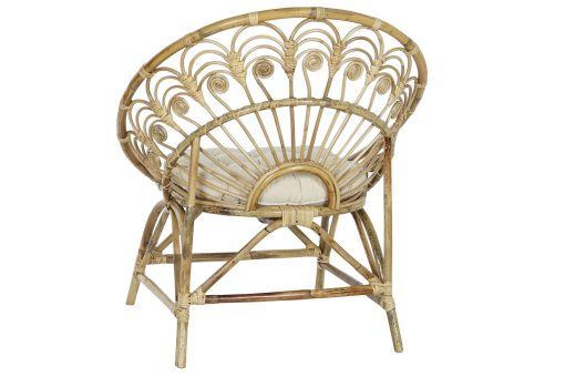 Cadeirão Rattan Algod O 84X70X90 Com Almofada - Image 6