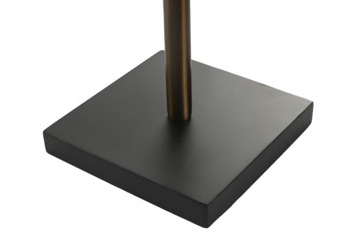 Candeeiro De Mesa Acero Patinado 40X40X80 Bronze - Image 7