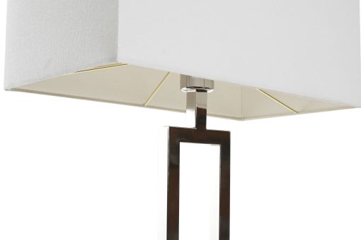 Candeeiro De Mesa Aço M Rmore 43X23X80 Cromado - Image 4
