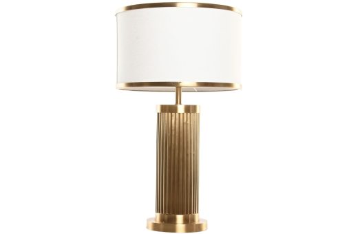 Candeeiro De Mesa Bronze Linho 36X36X62 - Image 3