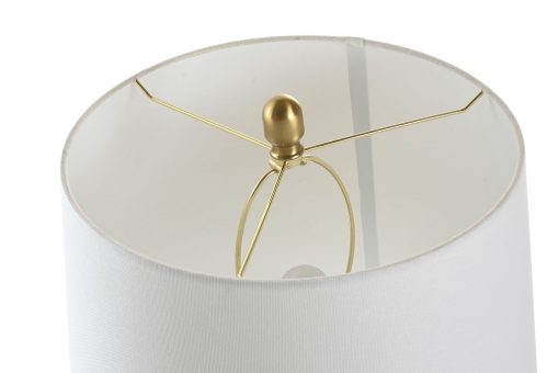 Candeeiro De Mesa Cerâmica Algod O 43X43X78 Discos - Image 7