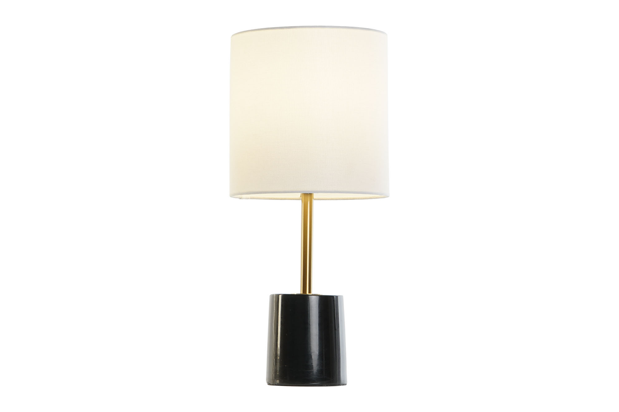 Candeeiro De Mesa M Rmore Metal 20X20X42 Preto - Image 2