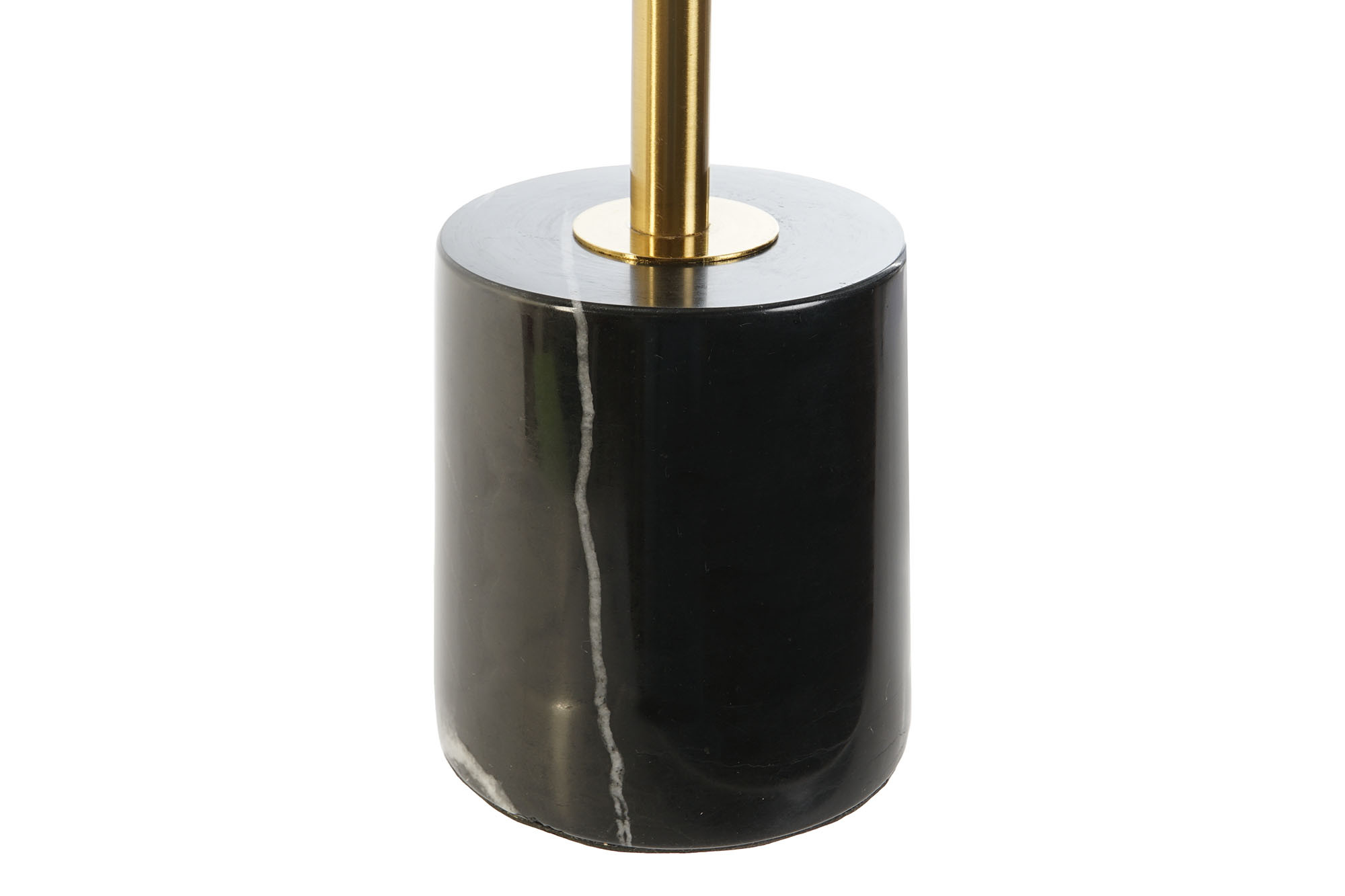 Candeeiro De Mesa M Rmore Metal 20X20X42 Preto - Image 3