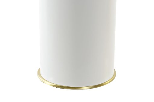 Candeeiro De Mesa Metal 38X38X65 Branco (2 Unidades) - Image 5
