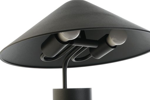 Candeeiro De Mesa Metal 39X39X45 Chapåu Preto - Image 3