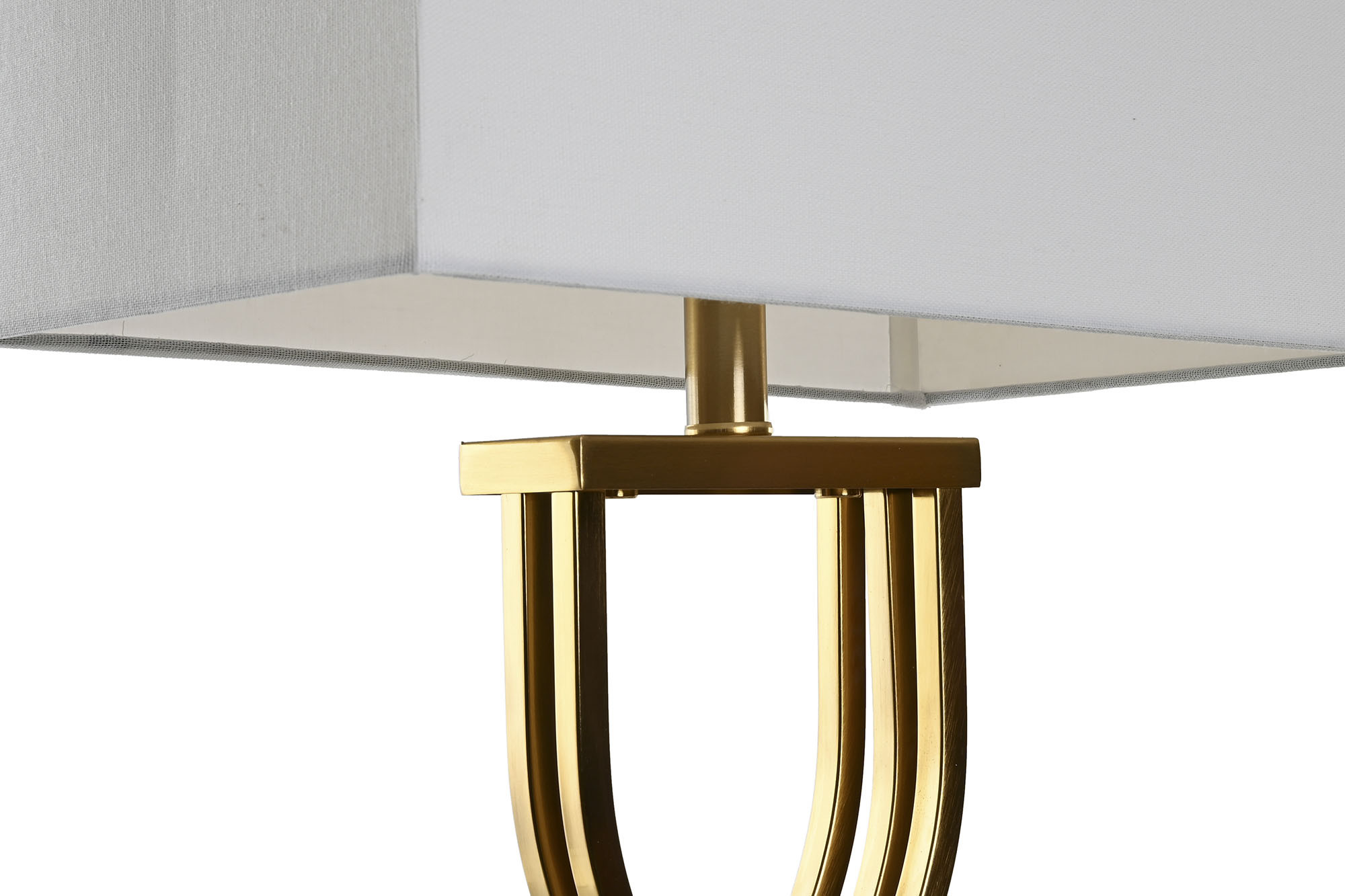 Candeeiro De Mesa Metal M Rmore 40X23X79 Dourado - Image 3