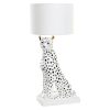 Candeeiro De Mesa Resina 33X33X71 Leopardo (2 Unidades)