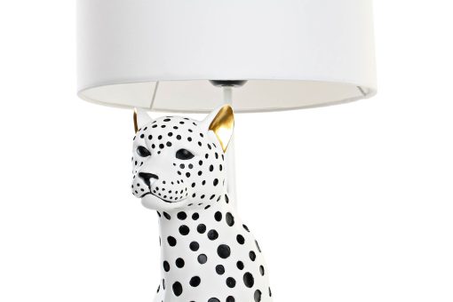 Candeeiro De Mesa Resina 33X33X71 Leopardo (2 Unidades) - Image 3