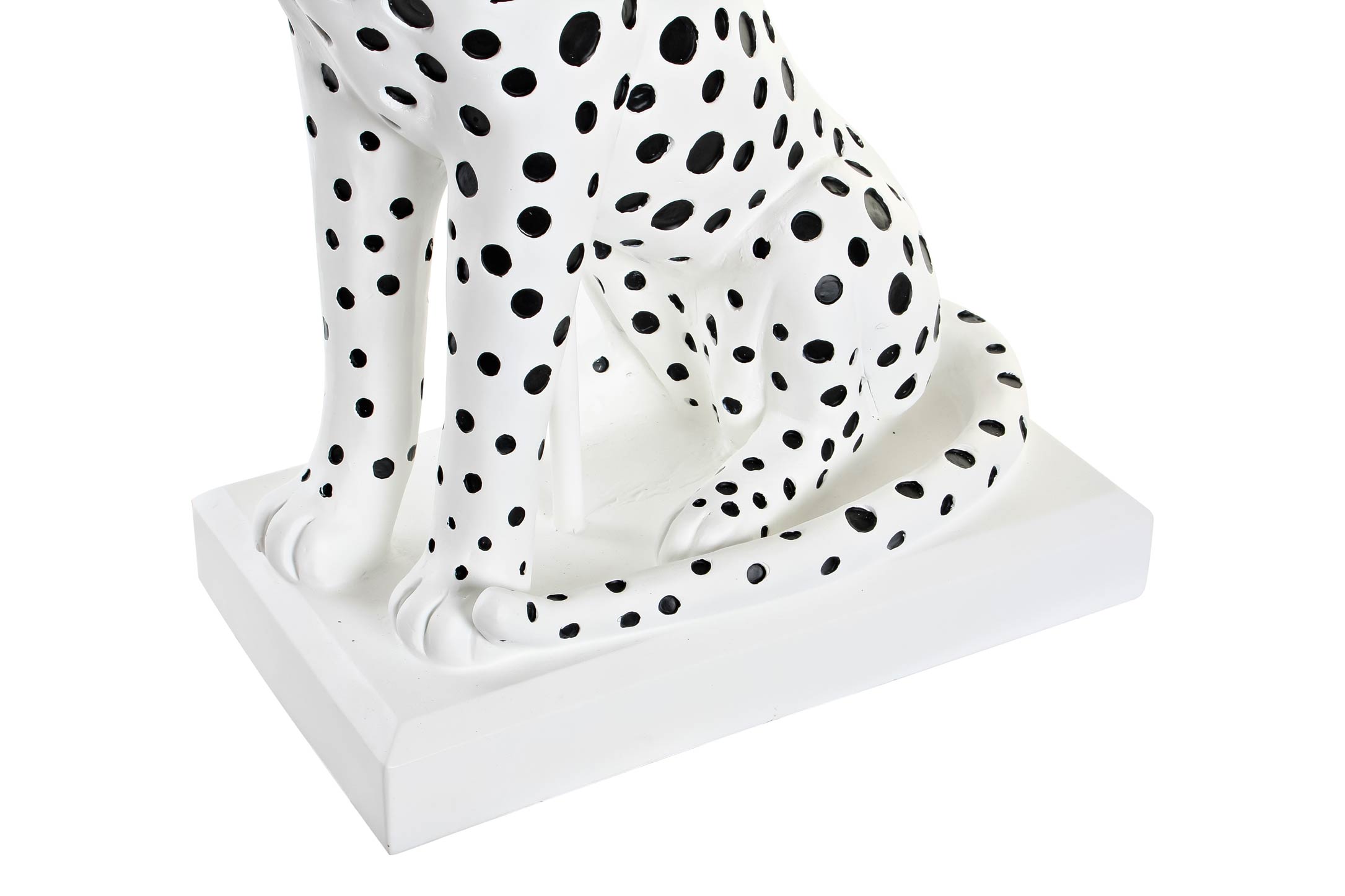 Candeeiro De Mesa Resina 33X33X71 Leopardo (2 Unidades) - Image 4