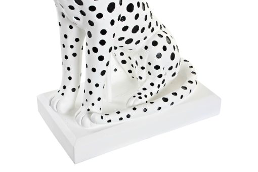 Candeeiro De Mesa Resina 33X33X71 Leopardo (2 Unidades) - Image 5