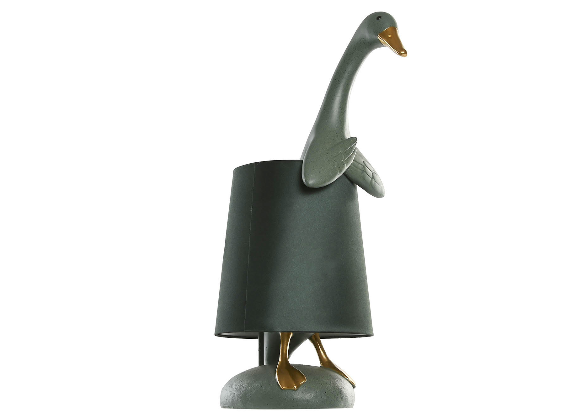 Candeeiro De Mesa Resina Poliåster 37X23X57 Pato