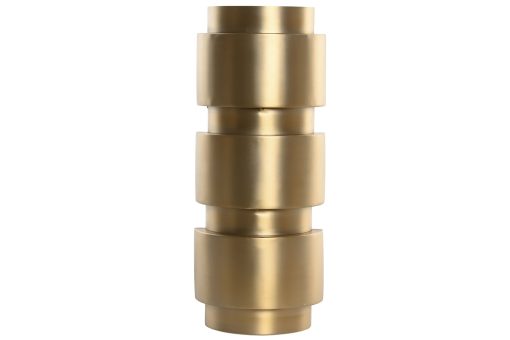 Candeeiro De Parede 15X18X39 Mate Dourado