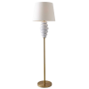 Candeeiro De Pé Cerâmica Metal 43X43X160 Discos
