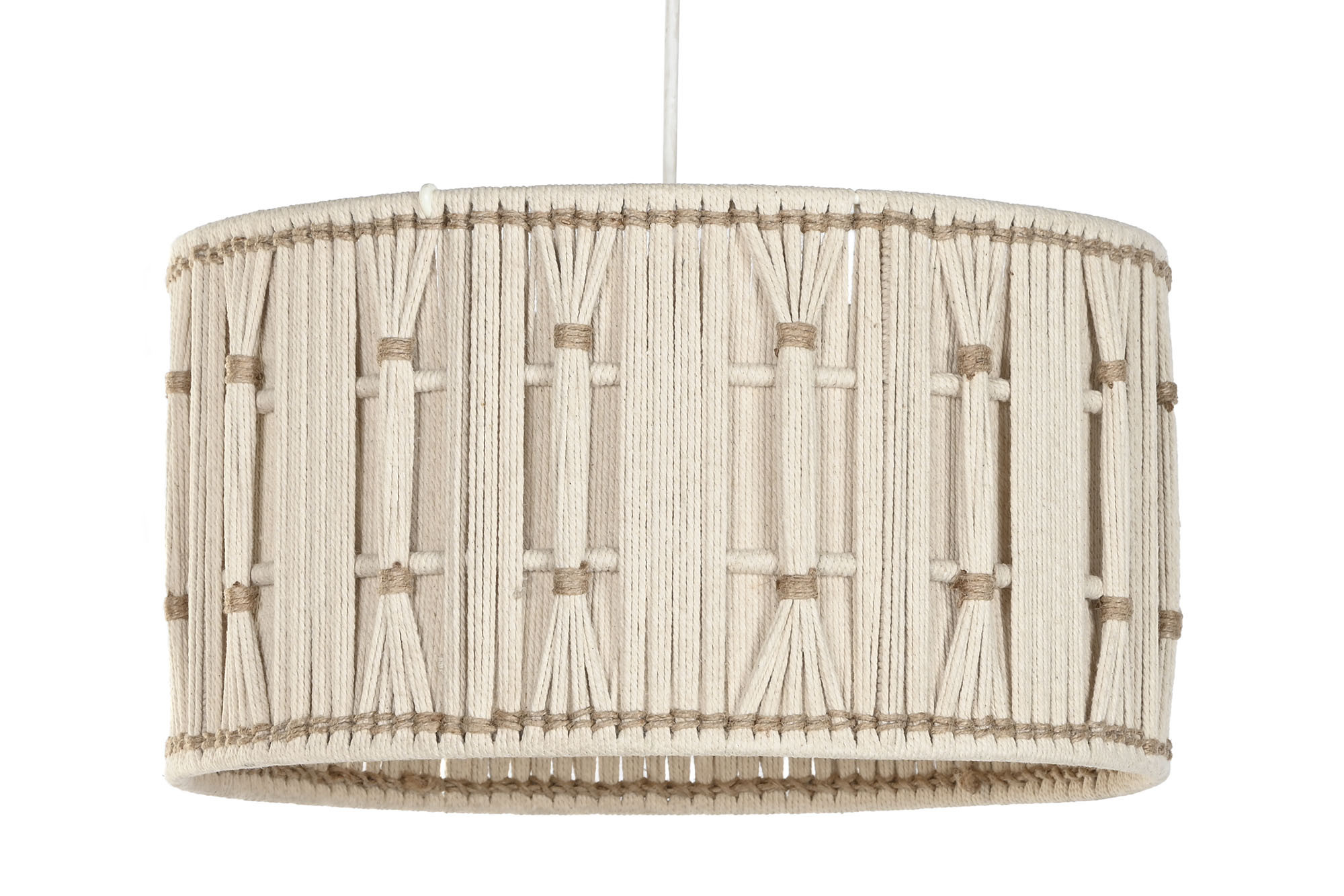 Candeeiro De Teto Algodão 40X40X25 Entranøado - Image 2