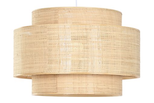 Candeeiro De Teto Bambu 56X56X37 Natural Castanho