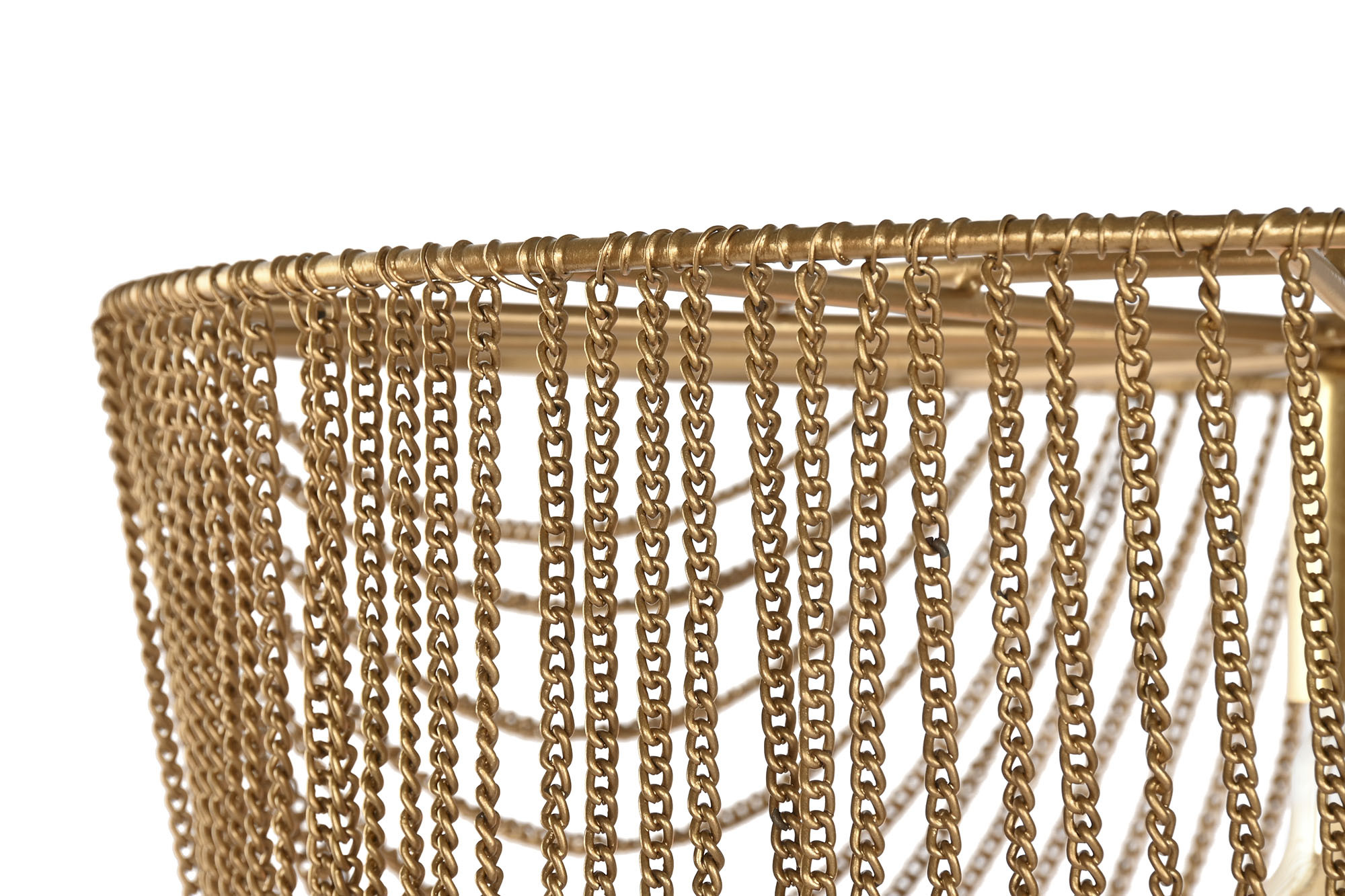 Candeeiro De Teto Ferro 46X46X69 Correntes - Image 3