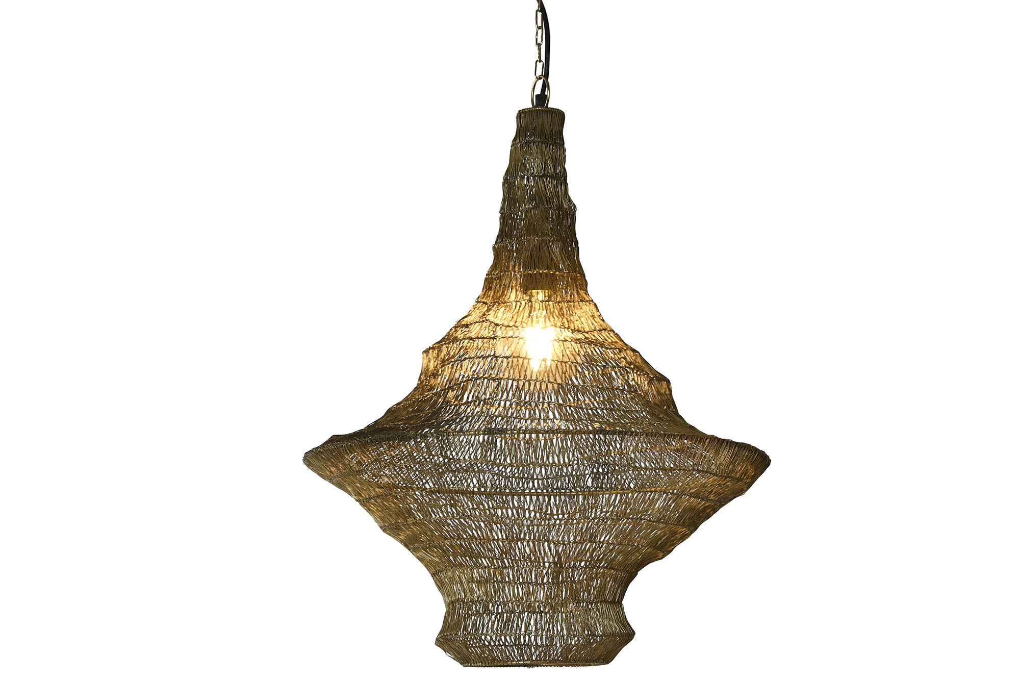 Candeeiro De Teto Ferro 51X51X64 Desgastado