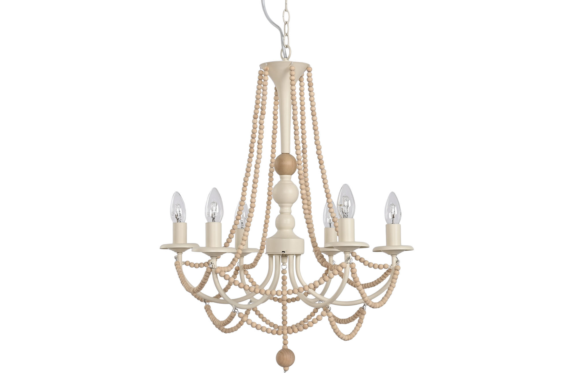 Candeeiro De Teto Ferro Pinheiro 57X28X57 6 Braøos