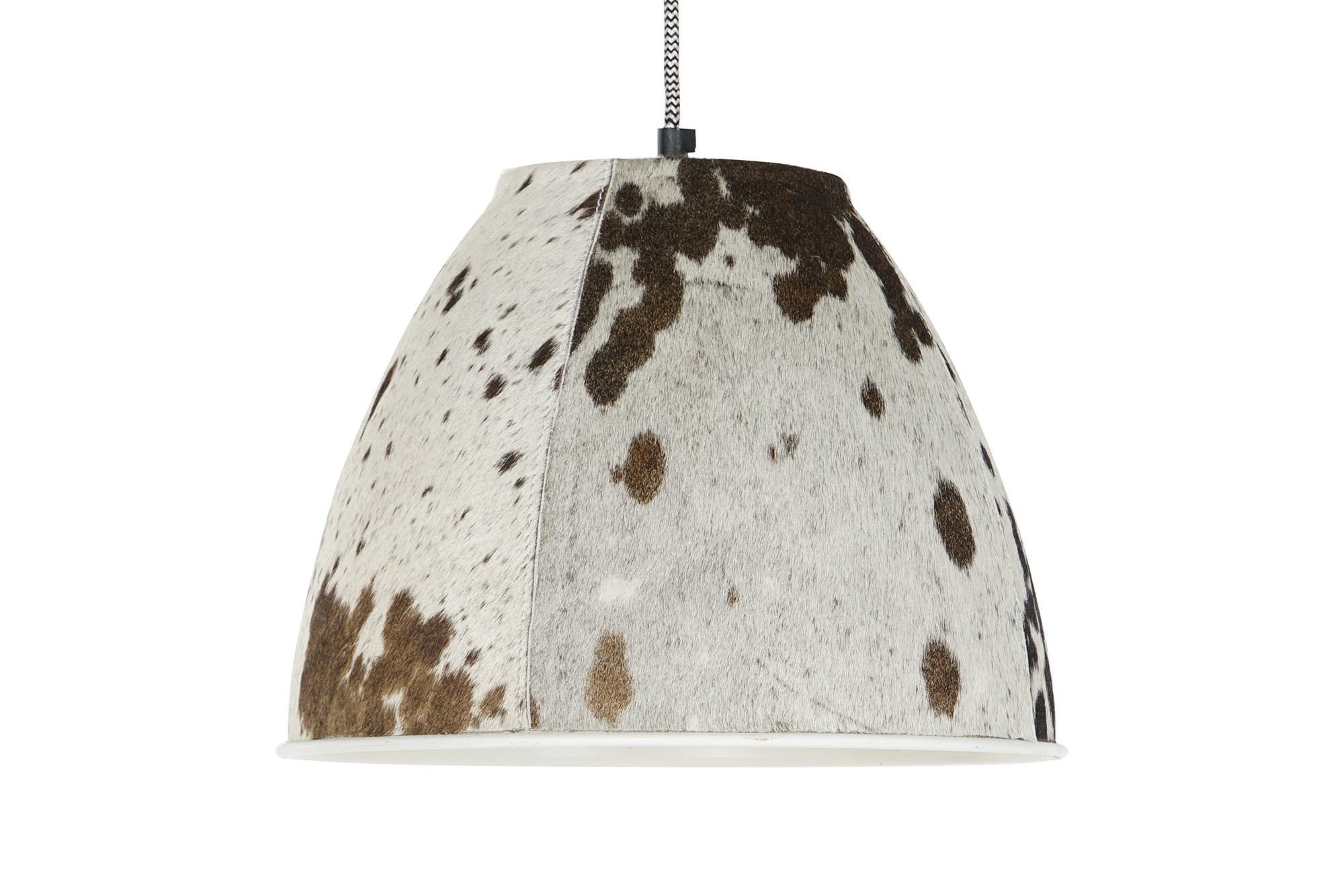 Candeeiro De Teto Metal Pele 34X34X28 Vaca - Image 4