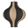 Candeeiro De Teto Rafia Ferro 50X50X54 Natural