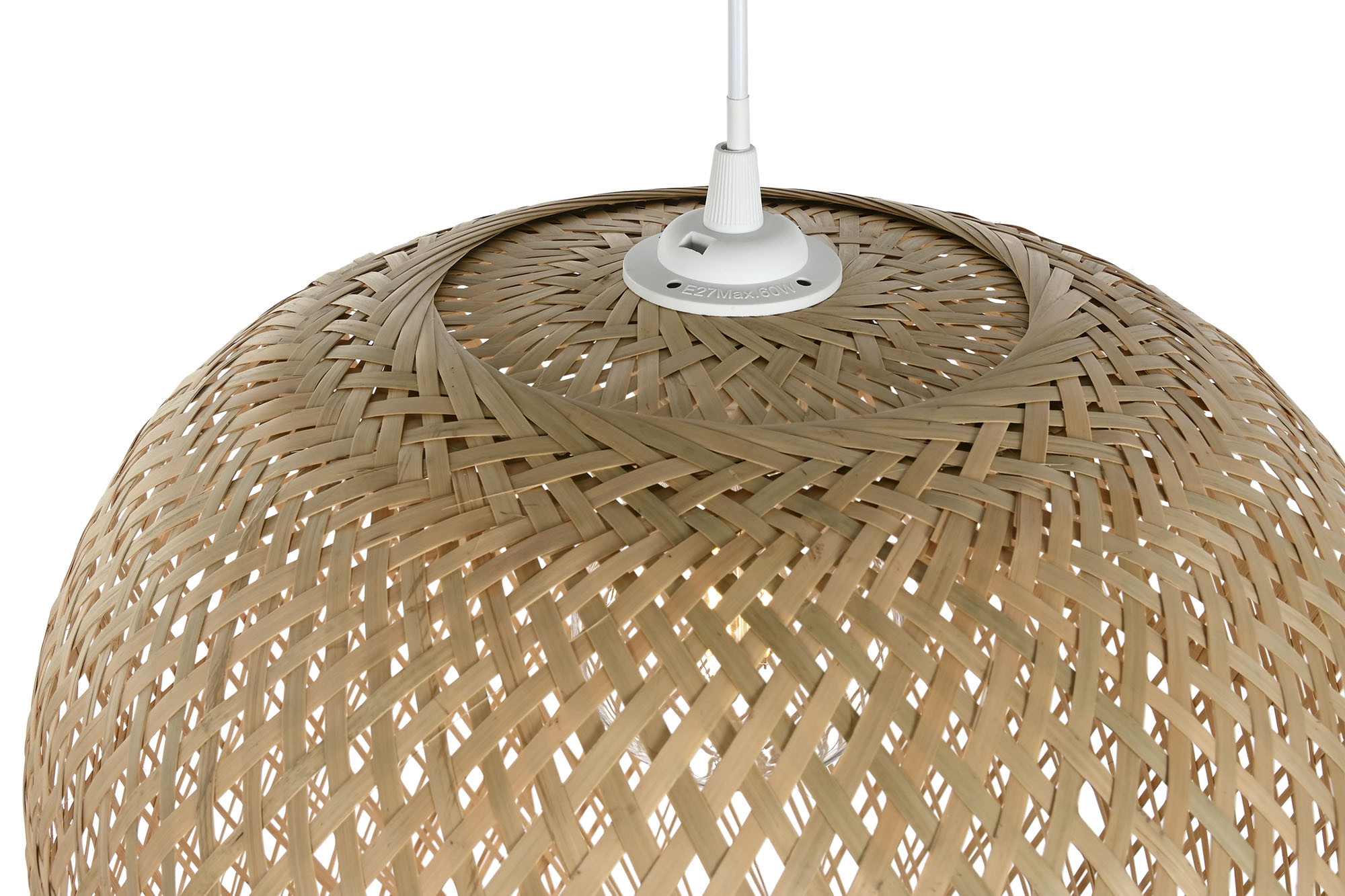 Candeeiro De Teto Rattan 40X40X70 Natural - Image 5