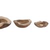 Centro De Mesa Set 4 Teca 50X50X12 Natural Natural