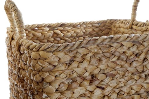 Cesta Set 2 Junco 42X42X39 Natural Castanho - Image 5
