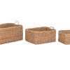Cesta Set 3 Fibra 50X40X30 Natural (2 Unidades)