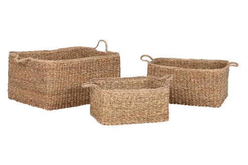 Cesta Set 3 Fibra 50X40X30 Natural (2 Unidades) - Image 7