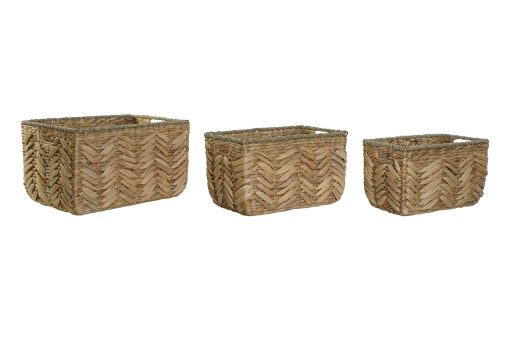 Cesta Set 3 Fibra Seagrass 44,5X32,5X27,5 Natural (2 Unidades) - Image 5