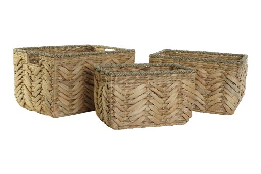 Cesta Set 3 Fibra Seagrass 44