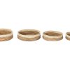 Cesta Set 4 Junco Seagrass 56X56X13 Natural (2 Unidades)