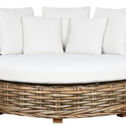 Alternative view of Chill Out Bed Rattan Caoba 153X153X65 Natural