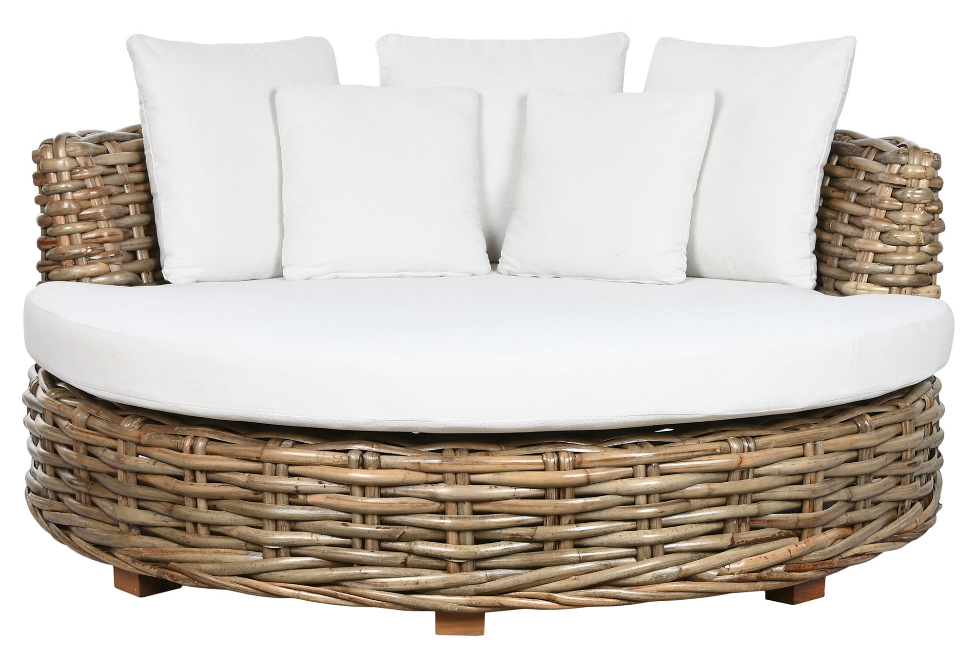 Chill Out Bed Rattan Caoba 153X153X65 Natural - Image 2